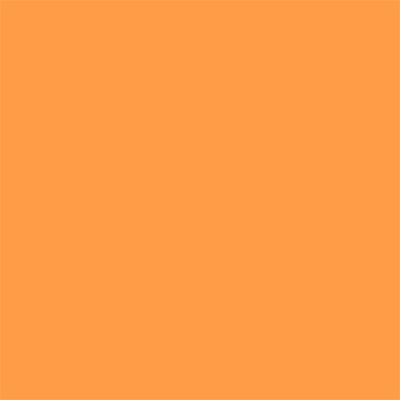 Same Coloured Paper L light orange, 13.8-inch (34.5 cm) squared, 10 sheets