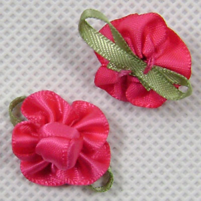 Small fabric flowers & roses
