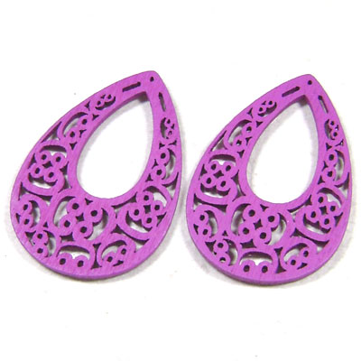Wooden Embellishments Purple 0 2cm X 2 5cm X 3 5cm 2 Piece Wooden Embellishments Purple 0 2cm X 2 5cm X 3 5cm 2 Piece