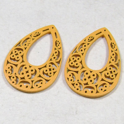 Wooden Embellishments Yellow 0 2cm X 2 5cm X 3 5cm 2 Piece Wooden Embellishments Yellow 0 2cm X 2 5cm X 3 5cm 2 Piece