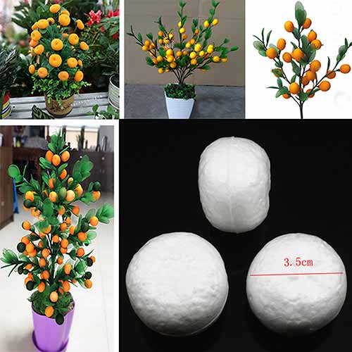 Oranges Foam White 3 5cm X 3 5cm X 2 5cm 15 Pieces Oranges Foam White 3 5cm X 3 5cm X 2 5cm 15 Pieces
