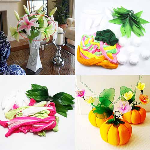 Beginners nylon flower making kit 2