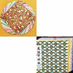 Yuzen Chiyogami floral patterns set