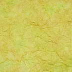 Hand made paper, Yellow, Light green, 50cm x 62cm, 1 sheet