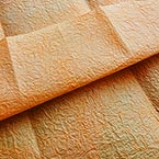 Hand made paper, Light orange, 44cm x 67cm, 1 sheet, 57 gsm
