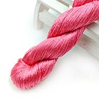 Silk embroidery thread, Silk, Magenta, 20m