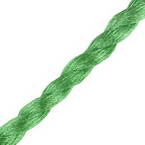 Silk Embroidery Thread, green, 46m