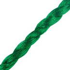 Silk Embroidery Thread, green, 46m