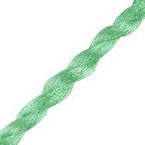 Silk Embroidery Thread, green, 46m