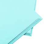 Origami paper, Light blue, 20cm x 20cm, 15 sheets, 70 gsm