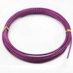 Swirl coloured aluminium wire
