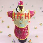 Feminine wine bottle covers