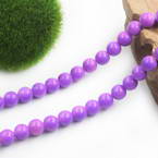 Colour opaque glass beads - 10mm