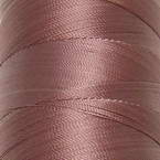 Polyester embroidery thread, brown, approximately 1500m