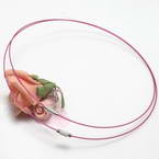 Memory wire, Stainless steel, Magenta, 2 Memory wires, 15.5cm