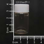 Glass bottles, Colourless, 2.2cm x 2.2cm x 4cm, 7ml, 1 piece