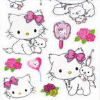 Hello kitty stickers (JDC341)