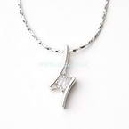 Silver serenity necklace