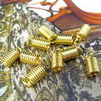 Jewellery springs, 4mm x 8mm, 10 pieces