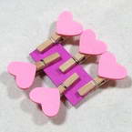 Wooden peg embellishments