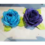 Paper seasonal roses