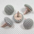 Decorative Brads, 5 Piece, 8mm x 13mm x 5mm