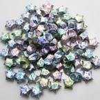 Paper stars, Assorted colours, 0.8cm x 1.5cm x 1.5cm, 30 pieces