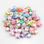 Paper stars, Paper, Assorted colours, 1.5cm x 1.5cm x 0.8cm, 30 pieces