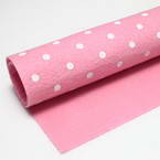 Felt fabric, pink, 30cm x 30cm x 1mm, 1