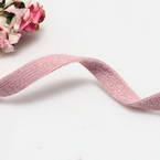 Cloth strips, Woolen thread, pink, 1m x 1cm