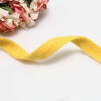 Cloth strips, Woolen thread, Yellow, 1m x 1cm