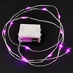 LED light for nylon flowers, pink, 68cm - 60cm