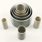 Plastic cylinders for Mesh flowers set, 8 pieces