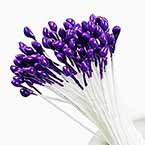 Flower stamen, Dark purple, 80 pieces (approximate)