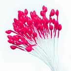 Flower stamen, Magenta, 80 pieces (approximate), 5.5cm