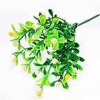 Artificial leaves, Plastic and wires, 1 Plastic flowers, 22cm Plastic flowers