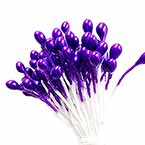 Small bulb Stamens, Dark purple, 80 pieces (approximate), 6cm