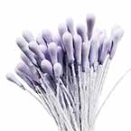 Matt bulb Stamens, Light purple, Matt (not shiny), 120 pieces (approximate)