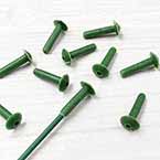 Other Flower holder, Plastic, Dark green, 1.8cm, 10 pieces