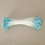 Flower stamen, Light blue, 100  pieces, 6cm