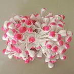 Flower stamen, pink, 100  pieces, 6cm