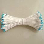 Flower stamen, Light blue, 100  pieces, 6cm