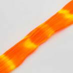 Two colours Specially dyed nylon, Nylon, orange, Yellow, Stretched size 1.5m x 15cm, 1 piece