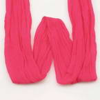 Single colour Specially dyed nylon, Nylon, Pinkish red, 1 piece, Stretched size 1.5m x 15cm