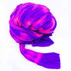 Two colours Specially dyed nylon, Nylon, Dark purple, Magenta, 1 piece, Stretched size 1.5m x 15cm