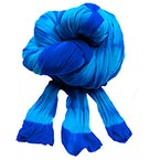 Nylon spécial - 2 couleurs, Nylon, bleu, bleu, 1 morceau, Étiré taille 1,5m x 15cm