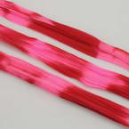 Two colours Specially dyed nylon, Nylon, Pinkish red, pink, 1 piece, Stretched size 1.5m x 15cm