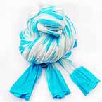 Two colours Specially dyed nylon, Royal blue, white, Stretched Size per piece 1.5m x 15cm, 4 pieces