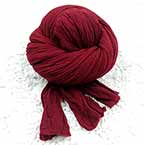 Single colour Specially dyed nylon, Burgandy, Stretched Size per piece 1.5m x 15cm, 4 pieces