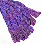 Shimmering Nylon, Dark purple, Royal purple, Stretched Size 100cm x 25cm, 1 piece